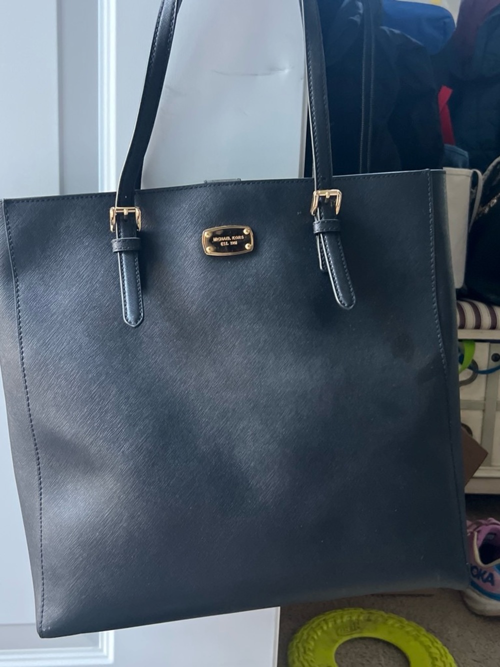 Michael Kors‎ Black Tote with Gold Hardware